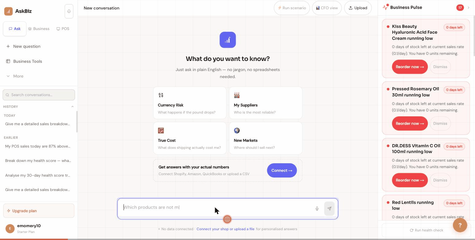 Connecting POS data to the AI